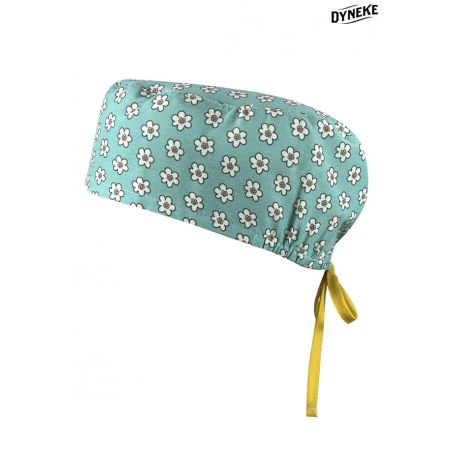 Gorro Sanidad unisex pelo corto flor liberty
