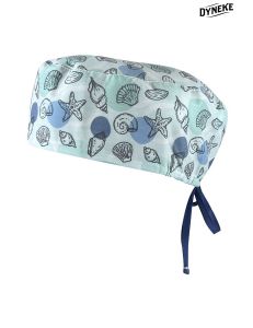 Gorro Sanidad unisex pelo corto fondo del mar