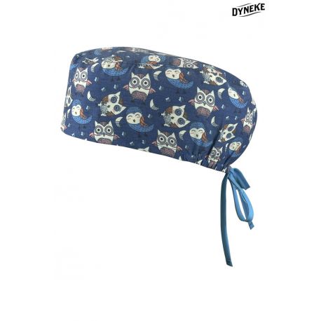 Gorro Sanidad unisex pelo corto buhos