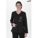 Chaqueta mcfb m/l negra con presillas