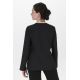 Chaqueta mcfb m/l negra con presillas