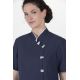 Chaqueta exclusiva azul marino con trevillas