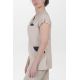 Chaqueta exclusiva mujer mcfb beige contraste marino