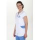 Chaqueta exclusiva mujer mcfb contraste azul