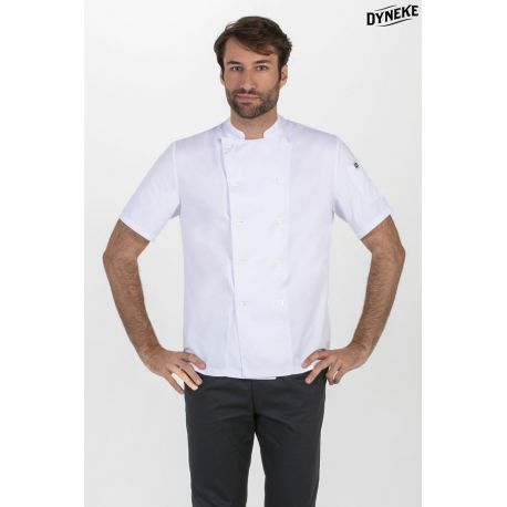 Chaqueta hombre blanca m/c