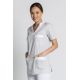 Chaqueta de pijama gris para servicios y limpieza Dyneke