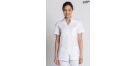 Chaqueta blanca de manga corta