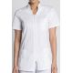 Chaqueta blanca de manga corta