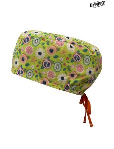 Gorro Sanidad unisex pelo largo frutas