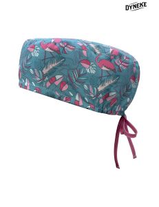 Gorro Sanidad unisex pelo corto flamencos