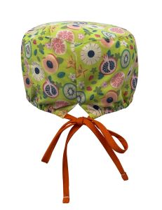 Gorro Sanidad unisex pelo corto frutas