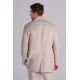 Chaqueta levita hombre beige 