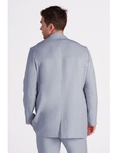 Chaqueta levita hombre celeste