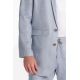 Chaqueta levita hombre celeste