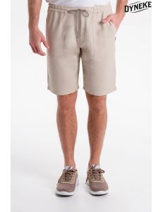Bermuda unisex beige con cordón