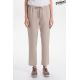 Pantalón unisex beige con cordón