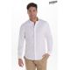 Camisa caballero cuello mao blanca
