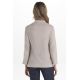Camisa de hostelería y comercio estilo ibicenco en beige