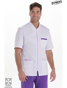 Chaqueta elástica m/c hombre ctte lila