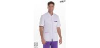Chaqueta elástica m/c hombre ctte lila