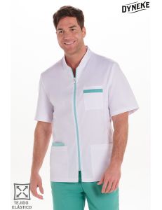 Chaqueta elástica m/c hombre ctte verde