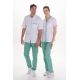 Chaqueta elástica m/c hombre ctte verde