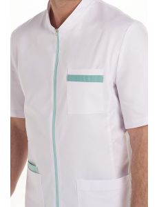 Chaqueta elástica m/c hombre ctte verde