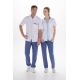 Chaqueta elástica m/c hombre ctte azul