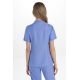 Casaca elástica mujer azul