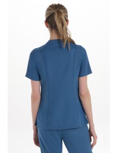 Casaca elástica mujer verde