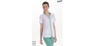Chaqueta elástica m/cl mujer detalles verde
