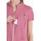 Chaqueta cremallera elástica mujer rosa
