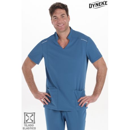 Casaca elástica hombre verde