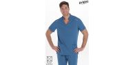 Casaca elástica hombre verde