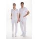 Chaqueta mujer m/c mcfb elástica vivo raso blanco