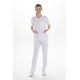 Chaqueta mujer m/c mcfb elástica vivo raso blanco