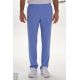 Pantalón elástico unisex s/bolsillos azul