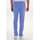 Pantalón elástico unisex s/bolsillos azul