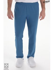 Pantalón elástico unisex s/bolsillos verde