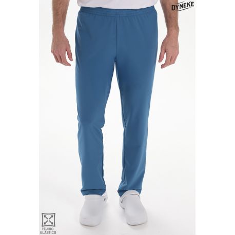 Pantalón elástico unisex s/bolsillos verde