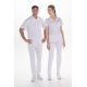 Chaqueta elástica m/c hombre blanca
