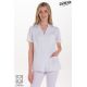 Chaqueta elástica m/c mujer blanca