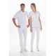Chaqueta elástica m/c mujer blanca