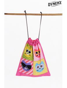 Bolsa desayuno/merienda gatos 3D