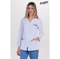Chaqueta elástica m/l contraste azul 