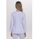 Chaqueta elástica m/l blanca