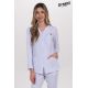 Chaqueta elástica m/l blanca