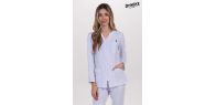 Chaqueta elástica m/l blanca