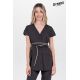 Kimono negro lazo