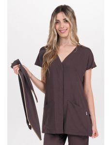 Kimono lazo marr&oacute;n